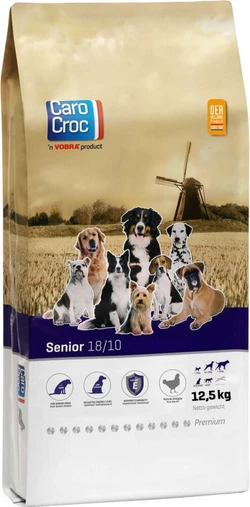 Carocroc Premium Senior 18/10 12,5 kg - Hond