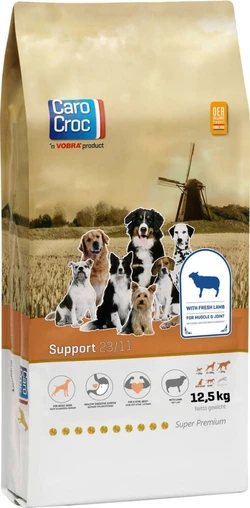 CaroCroc Hondenvoer Support 12,5 kg