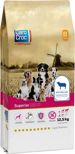 Carocroc Super Premium Superior 20/10 12,5 kg - Hond