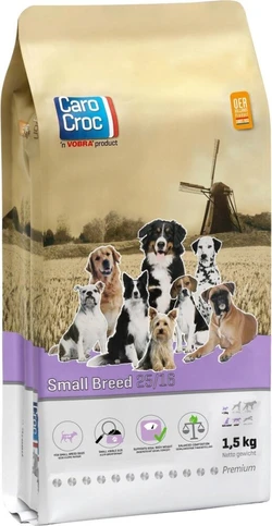 Carocroc Small Breed 25/16 - Hondenvoer - 1.5 kg