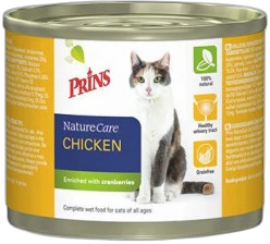 Prins NatureCare kip natvoer kat blikje 200 gram