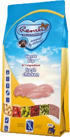 Renske Super Premium Chicken 2 kg Hondenvoer Verpakking Renske Super Premium Chicken 2 kg Hondenvoer Verpakking