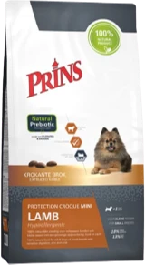 Prins Lamb Hypoallergenic Mini 2 kg Hondenvoer Verpakking Prins Lamb Hypoallergenic Mini 2 kg Hondenvoer Verpakking