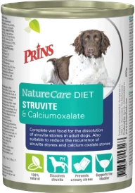 Prins NatureCare Diet Dog Struvite & Calciumoxalate 400 gr Hondenvoer Verpakking