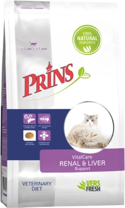 Prins Vitalcare Dieet Renal Support 5 kg Kattenvoer Verpakking Prins Vitalcare Dieet Renal Support 5 kg Kattenvoer Verpakking