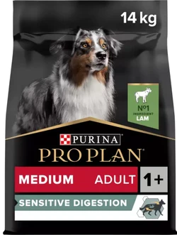 Pro Plan Dog Adult Medium Sensitive Digestion Lam - Hondenvoer - 14 kg