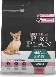 Pro Plan Optiderma Adult Sensitive Skin Small - Mini 3 kg