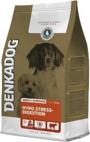 Denkadog Adult Hypo Stress-Digestion 2,5 kg Hondenvoer Verpakking Denkadog Adult Hypo Stress-Digestion 2,5 kg Hondenvoer Verpakking