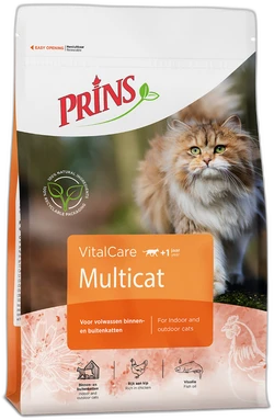 Prins Vitalcare Multicat Gevogelte - Kattenvoer - 400 g