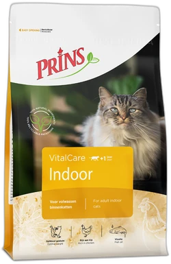Prins Vitalcare Indoor Gevogelte - Kattenvoer - 400 g