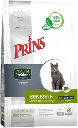 Prins VitalCare Protection Sensible Grainfree 5 kg Kattenvoer Verpakking
