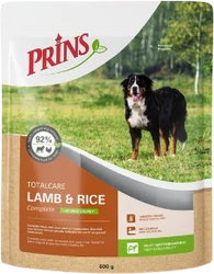 Prins Lamb & Rice Complete 600 gram Hondenvoer Verpakking Prins Lamb & Rice Complete 600 gram Hondenvoer Verpakking