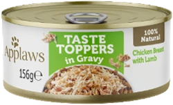 Applaws Taste Toppers Gravy Chicken & Lamb 156 gr Hondenvoer Verpakking