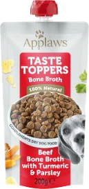 Applaws Taste Toppers Bone Broth Beef 200 ml Hondenvoer Verpakking