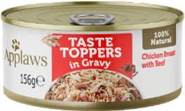 Applaws Taste Toppers Gravy Chicken & Beef 156 gr Hondenvoer Verpakking Applaws Taste Toppers Gravy Chicken & Beef 156 gr Hondenvoer Verpakking