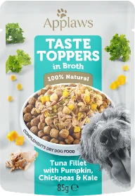 Applaws Taste Toppers Broth Tuna 85 gr Hondenvoer Verpakking