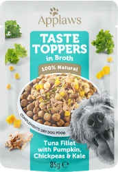 Applaws Taste Toppers Broth Tuna 85 gr Hondenvoer Verpakking Applaws Taste Toppers Broth Tuna 85 gr Hondenvoer Verpakking