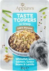 Applaws Taste Toppers Gravy Salmon Pouch 85 gr Hondenvoer Verpakking Applaws Taste Toppers Gravy Salmon Pouch 85 gr Hondenvoer Verpakking