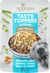 Applaws Taste Toppers Gravy Salmon Pouch 85 gr Hondenvoer Verpakking Applaws Taste Toppers Gravy Salmon Pouch 85 gr Hondenvoer Verpakking