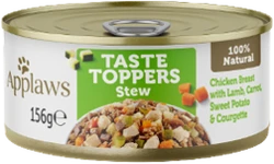 Applaws Taste Toppers Stew Lamb 156 gr Hondenvoer Verpakking