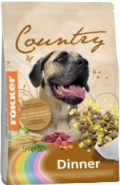 Fokker Country Dinner 15kg Hondenvoer Verpakking