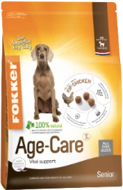 Fokker Senior Age-Care 2.5 kg Hondenvoer Verpakking