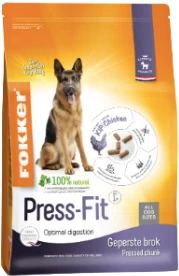Fokker Adult Press Fit 2,5 kg Hondenvoer Verpakking