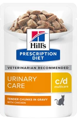 Hill's Prescription Diet c/d Multicare Natvoer Kip & Groenten Hill's Prescription Diet c/d Multicare Natvoer Kip & Groenten