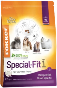 Fokker Adult Special-Fit 1 2,5 kg Hondenvoer Verpakking