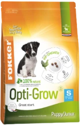 Fokker Puppy/Junior Opti-Grow S 2.5 kg Hondenvoer Verpakking Fokker Puppy/Junior Opti-Grow S 2.5 kg Hondenvoer Verpakking