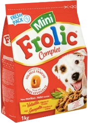 Frolic Complet Poultry Mini 1 kg Hondenvoer Verpakking Frolic Complet Poultry Mini 1 kg Hondenvoer Verpakking