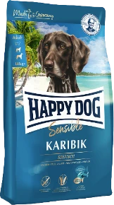 Happy Dog Sensible Karibik 1 kg Hondenvoer Verpakking