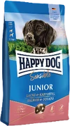Happy Dog Sensible Junior Salmon & Potato 10 kg Hondenvoer Verpakking