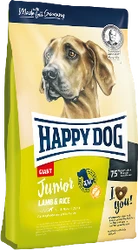 Happy Dog Sensible Junior Giant Lamb & Rice 15 kg Hondenvoer Verpakking Happy Dog Sensible Junior Giant Lamb & Rice 15 kg Hondenvoer Verpakking