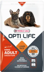 Versele-Laga Opti Life Adult Digestion Mini 2,5kg Hondenvoer Verpakking Versele-Laga Opti Life Adult Digestion Mini 2,5kg Hondenvoer Verpakking