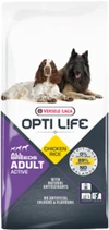 Versele-Laga Opti Life Adult Active All Breeds 12,5kg Hondenvoer Verpakking