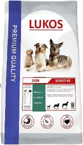Lukos Adult Skin Sensitive 1 kg Hondenvoer Verpakking