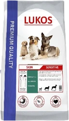 Lukos Adult Skin Sensitive 1 kg Hondenvoer Verpakking Lukos Adult Skin Sensitive 1 kg Hondenvoer Verpakking