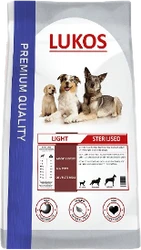 Lukos Adult Light Sterilised 1 kg Hondenvoer Verpakking Lukos Adult Light Sterilised 1 kg Hondenvoer Verpakking