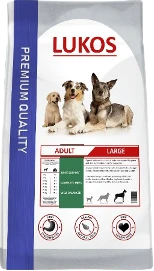 Lukos Adult Large 12 kg Hondenvoer Verpakking Lukos Adult Large 12 kg Hondenvoer Verpakking
