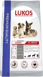 Lukos Senior 7+ 1 kg Hondenvoer Verpakking Lukos Senior 7+ 1 kg Hondenvoer Verpakking