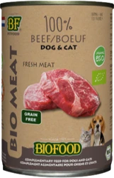 BF Petfood Bio Meat 100% Beef/Boeuf 400 gr Hondenvoer Verpakking