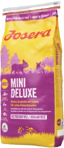 Josera Adult Mini Deluxe Grainfree 900 g Hondenvoer Verpakking