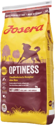 Josera Adult Optiness 900g Hondenvoer Verpakking