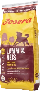 Josera Adult Lamb & Rice 15kg Hondenvoer Verpakking