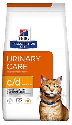 Hill's Prescription Diet Urinary Care c/d Multicare Droogvoer Kip 12kg