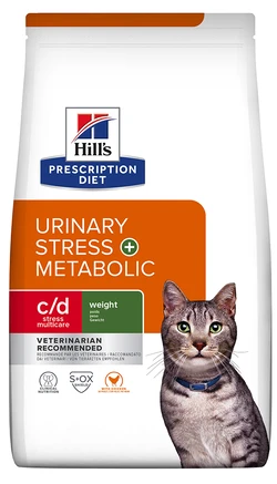 Hill's Prescription Diet Urinary Care c/d Urinary Stress + Metabolic Droogvoer 8kg