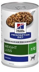 Hill's Prescription Diet r/d Weight Reduction hondenvoer nat met Kip 350g blik Hill's Prescription Diet r/d Weight Reduction hondenvoer nat met Kip 350g blik