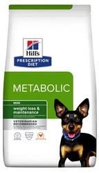 Hill's Prescription Diet Metabolic Mini Weight Management hondenvoer met Kip 1kg zak