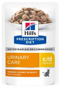 Hill's Prescription Diet C/D Multicare Urinary Care nat kattenvoer 85 gr